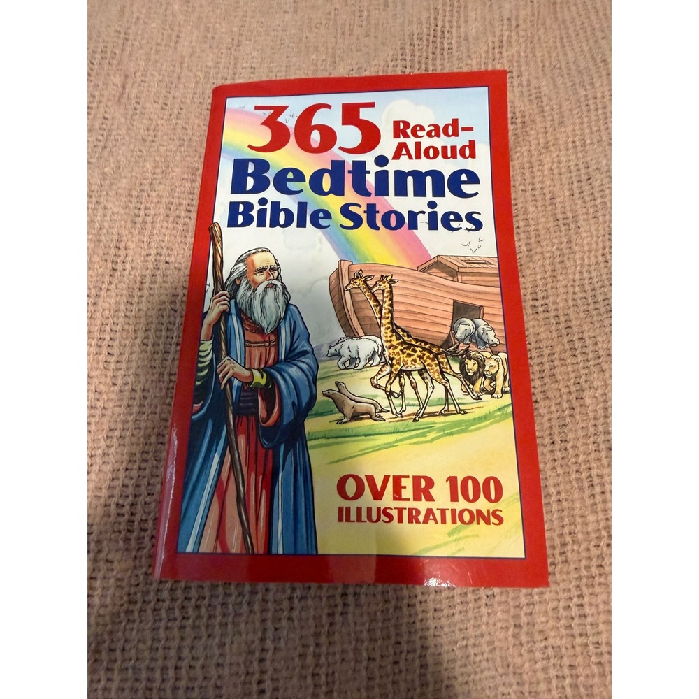 365 Read-Aloud Bedtime Bible Stories Daniel Partner Kids Illustrated Paperback